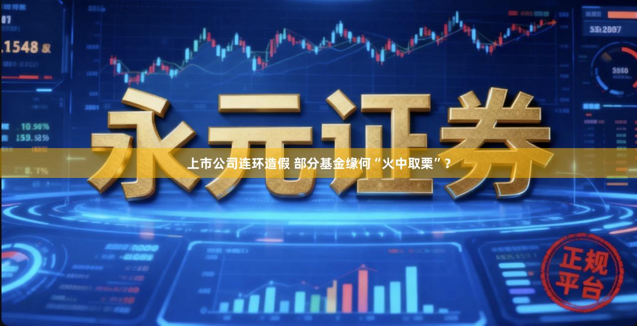 上市公司连环造假 部分基金缘何“火中取栗”？