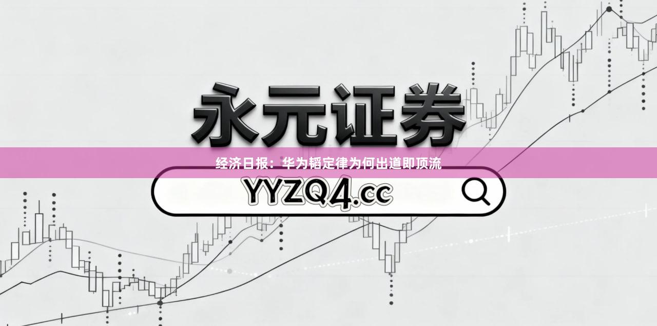经济日报：华为韬定律为何出道即顶流