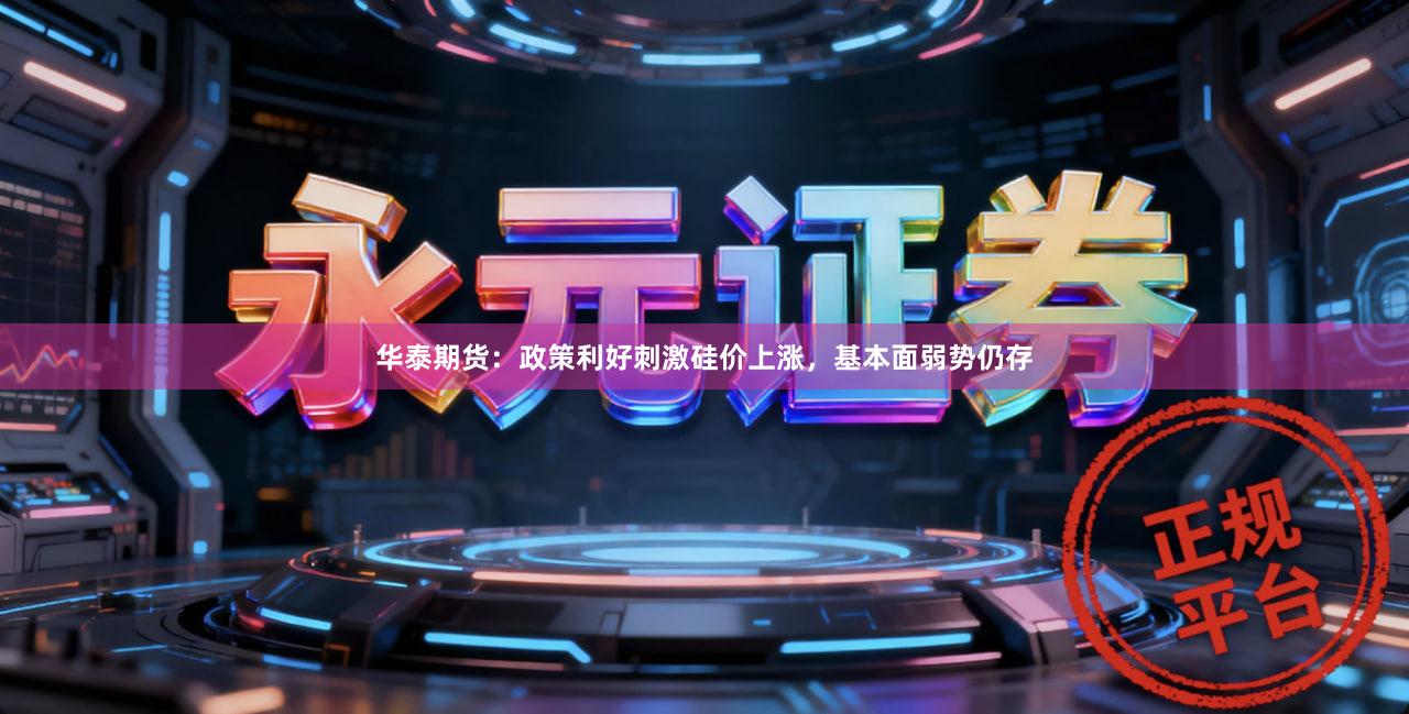 华泰期货：政策利好刺激硅价上涨，基本面弱势仍存